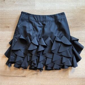 Forever 21 Ruffle Mini Skirt